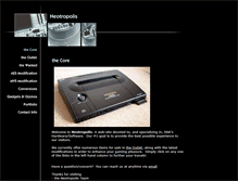 Tablet Screenshot of neotropolis.net